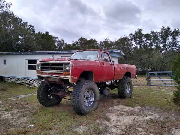 88 Dodge Mud Truck for Sale - (FL)